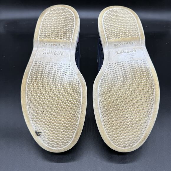 Sperry Authentic Original Float Boat Shoe Mens Size 6 Womens Size 8 Purple Black - Picture 7 of 7